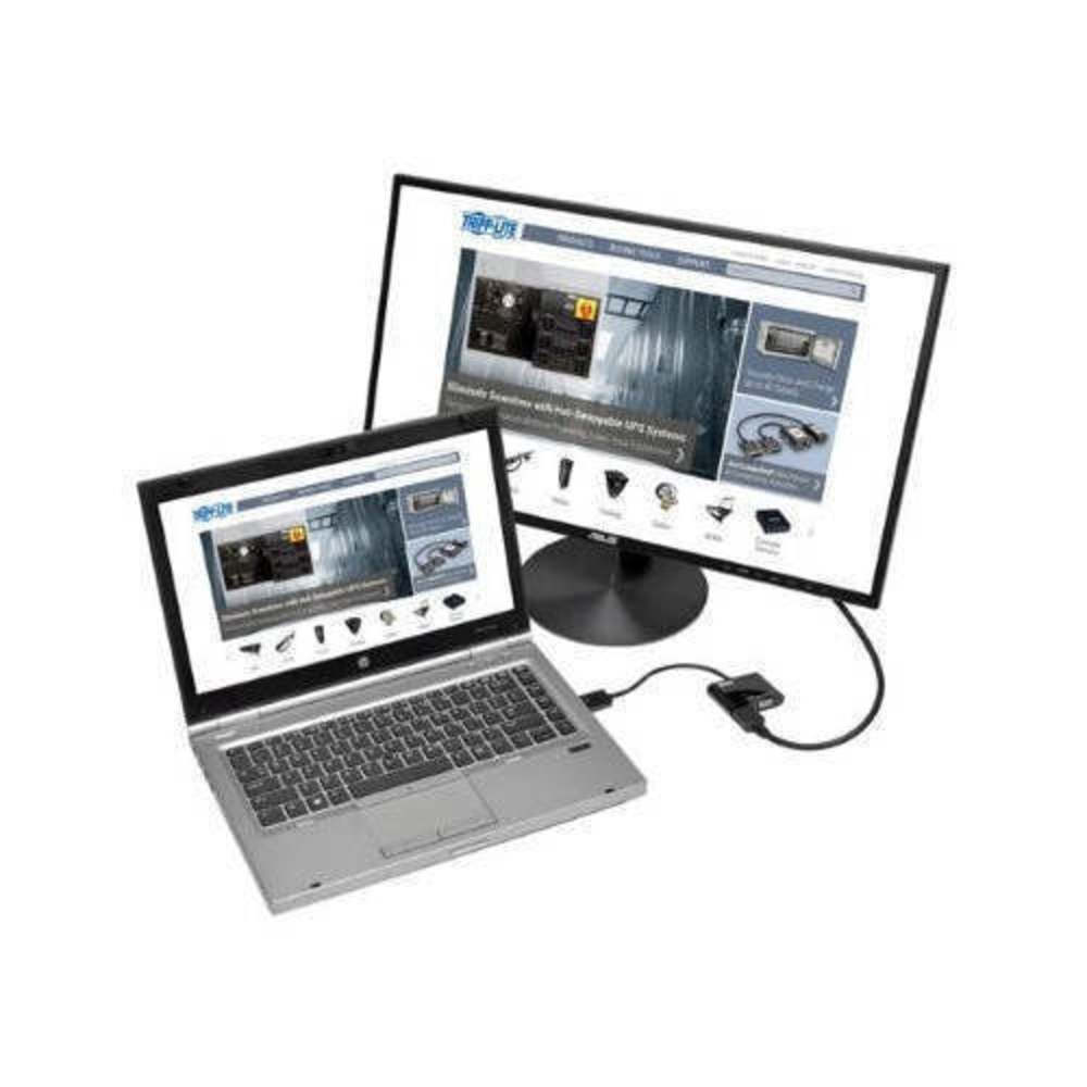 Tripp Lite DisplayPort to VGA/HDMI Adapter  All in One Video Con
